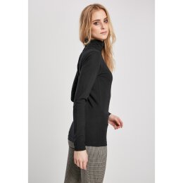 Urban Classics Ladies - TB3757 - Ladies Basic Turtleneck L/S black M