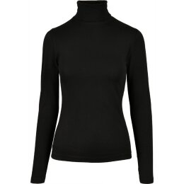 Urban Classics Ladies - TB3757 - Ladies Basic Turtleneck L/S black M
