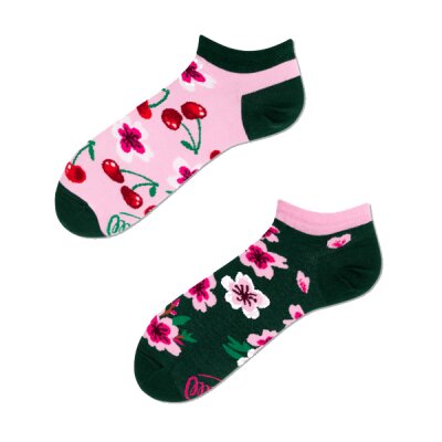 Many Mornings Socks - Cherry Blossom Low - Socken 43-46