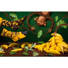 Many Mornings Socks - Monkey Business - Socken Low 35-38