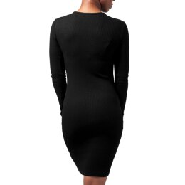Urban Classics - TB1340 Ladies Rib Dress - black