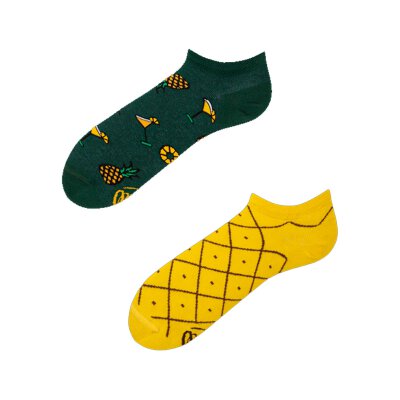 Many Mornings Socks - Pineapples (Ananas) Low - Socken 43-46