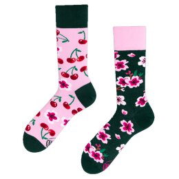 Many Mornings Socks - Cherry Blossom - Socken 43-46