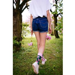 Many Mornings Socks - Cherry Blossom - Socken 43-46