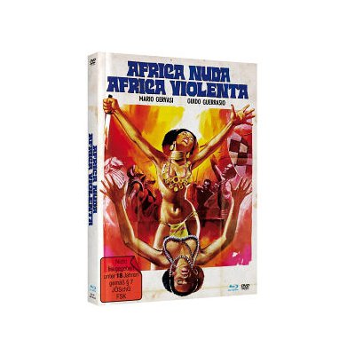 LIMITED MEDIABOOK - AFRICA NUDA, AFRICA VIOLENTA - COVER A [BLU-RAY & DVD] - BRM