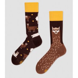 Many Mornings Socks - Fluffy Alpaca - Socken 39-42