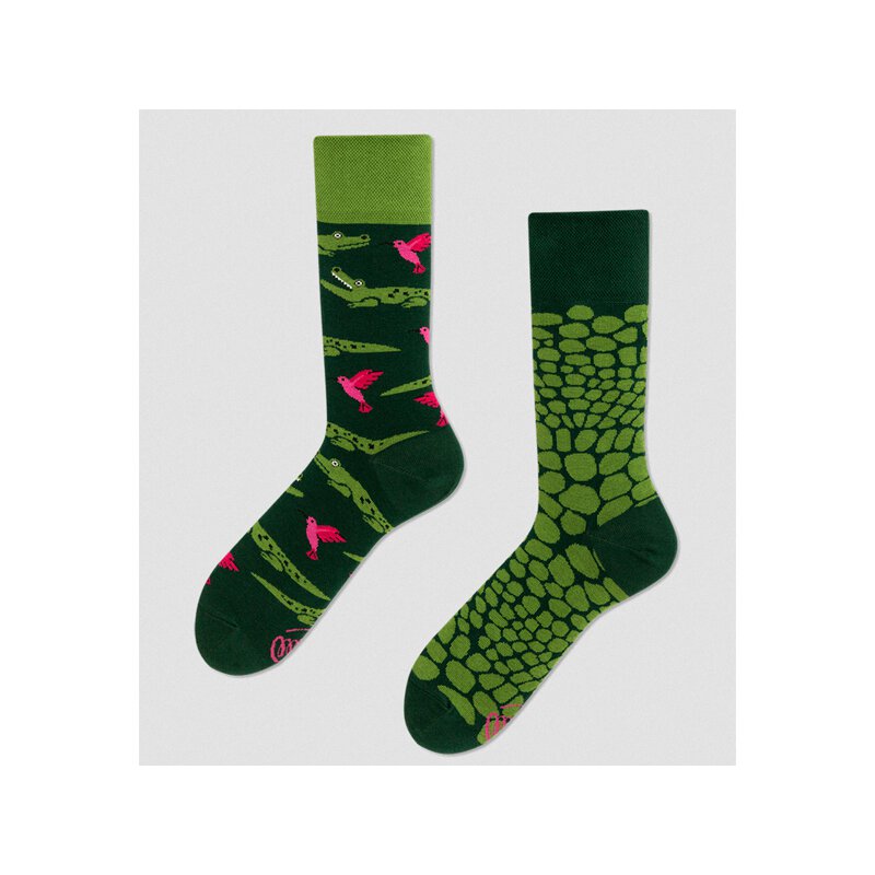 Many Mornings Socks - Forfitter (Crocodile)  - Socken 39-42