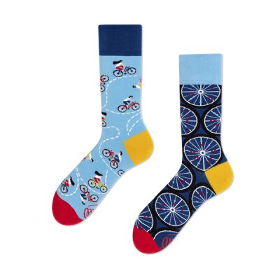 Many Mornings Socks - The Bicycles - Socken 43-46