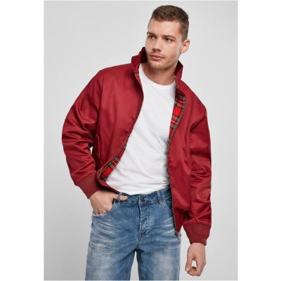 Harrington Style Jacke - BD3111 - burgundy