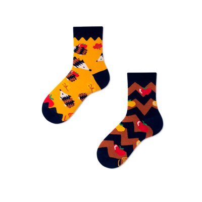 Many Mornings Socks - Apple Hedgehog - Kids Socken 23-26