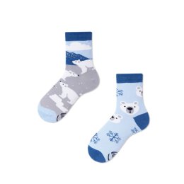 Many Mornings Socks - Polar Bear - Kids Socken 31-34
