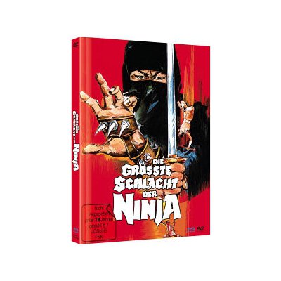 LIMITED MEDIABOOK - DIE GRÖSSTE SCHLACHT DER NINJA - COVER B [BD & DVD] - BRM