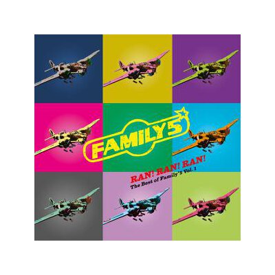 FAMILY 5 - RAN! RAN! RAN! THE BEST OF FAMILY*5 VOL. 01 - LP