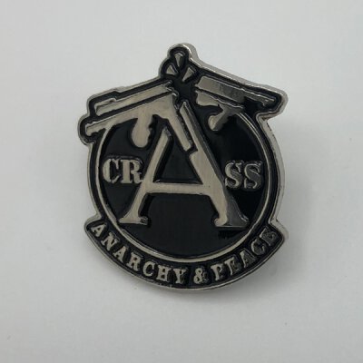 Crass - Anarchy & Peace - Pin