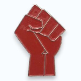 Workers Fist (red) - Pin