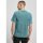 Build Your Brand - Acid Washed Tee (BY070) - teal black L