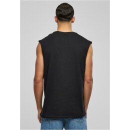 Urban Classics - TB1562 - Open Edge Sleeveless Tee - black XL