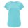 Continental/ Earthpositive - EP16 - Organic Womens Rolled Up Sleeve - Turquoise M