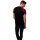 Urban Classics Men - TB639 - Raglan Contrast Tee blk/burgundy L