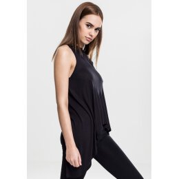 Urban Classics Ladies - TB1509 - Ladies HiLo Viscose Top black S