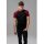 Urban Classics - TB639 Raglan Contrast T-Shirt - black/burgundy 5XL