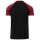 Urban Classics - TB639 Raglan Contrast T-Shirt - black/burgundy 5XL