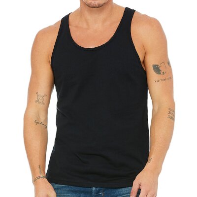 Bella + Canvas - 3480 Unisex Jersey Tank Top - black S