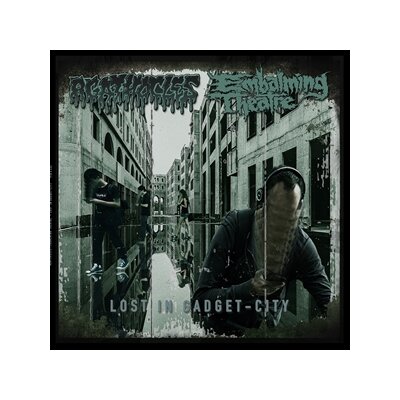 AGATHOCLES/EMBALMING THEATRE (SPLIT ALBUM) - LOST IN GADGET-CITY (SPLIT LP) - LP