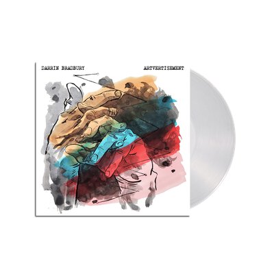 BRADBURY, DARRIN - ARTVERTISEMENT TRANSLUCENT (CRYSTAL CLEAR VINYL) - LP