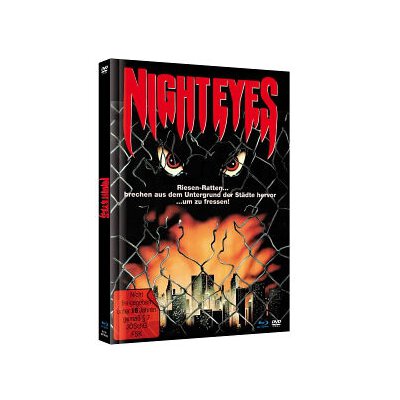 LIMITED MEDIABOOK - NIGHT EYES [BLU-RAY & DVD] - MEDIABOOK A - BRM
