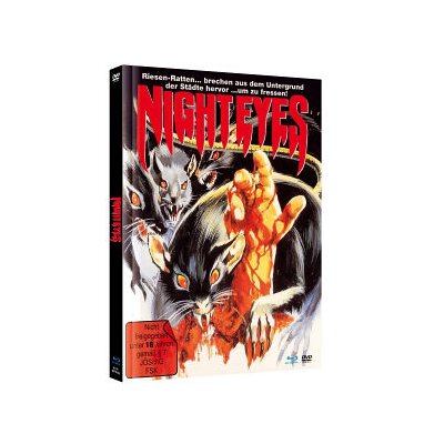 LIMITED MEDIABOOK - NIGHT EYES [BLU-RAY & DVD] - MEDIABOOK B - BRM