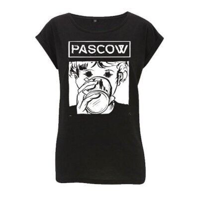 Pascow - 4 Tage Wach - Girl Shirt - black - L