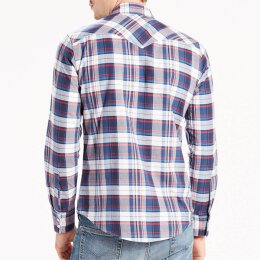 Levis® - Barstow Western Shirt - dress blue plaid