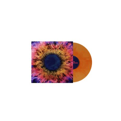 THRICE - HORIZONS/EAST -375 EXCLUSIVE ORANGE & MUSTARD GALAXY COLOURED DELUXE E - LP