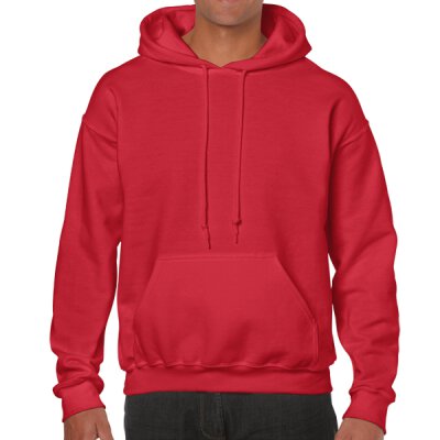 Gildan - 18500 Unisex Heavy Blend Hooded Sweat - red