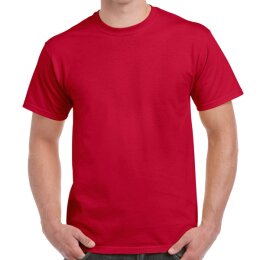 Gildan - 2000 Ultra Cotton Unisex T-Shirt - cherry red