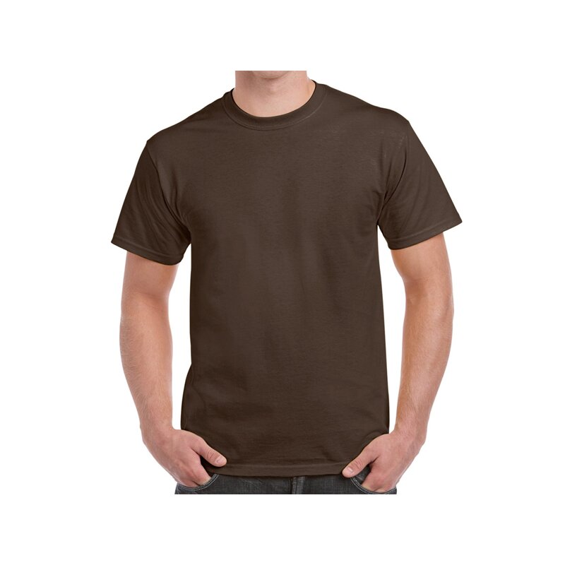 Gildan - 2000 Ultra Cotton Unisex T-Shirt - dark chocolate