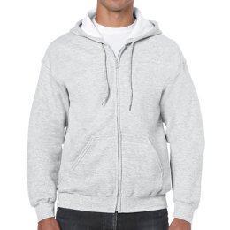 Gildan - 18600 Unisex Heavy Blend Zip Hooded Sweatshirt - ash grey
