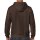 Gildan - 18600 Unisex Heavy Blend Zip Hooded Sweatshirt - dark chocolate