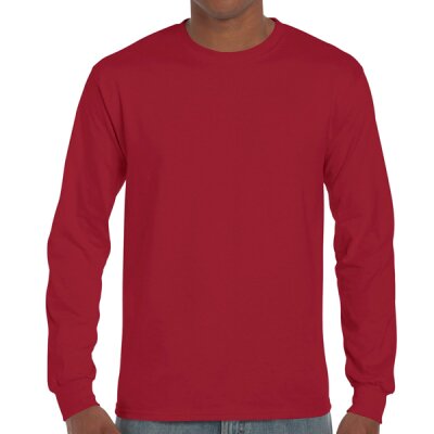 Gildan - 2400 Unisex Ultra Cotton Longsleeve - cardinal red