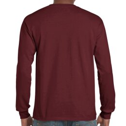 Gildan - 2400 Unisex Ultra Cotton Longsleeve - maroon