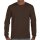 Gildan - 2400 Unisex Ultra Cotton Longsleeve - dark chocolate