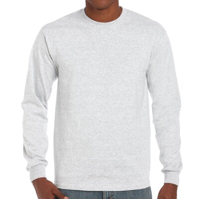 Gildan - 2400 Unisex Ultra Cotton Longsleeve - ash grey