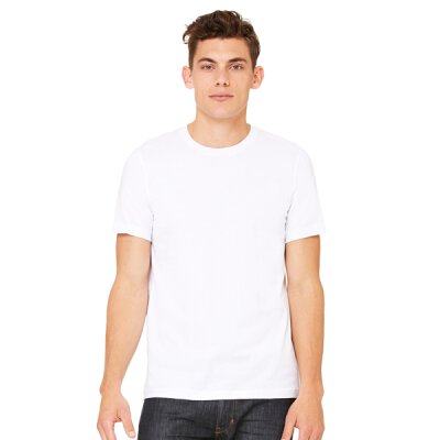 Bella + Canvas - 3001 Unisex Jersey Crewneck T-Shirt - white
