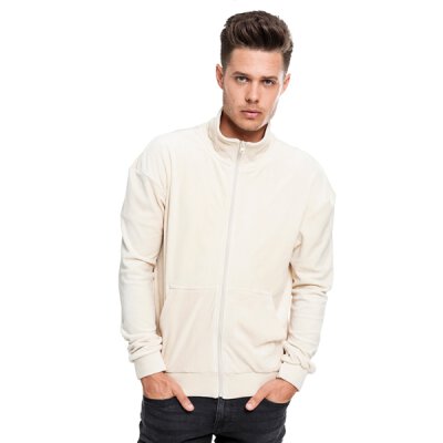 Urban Classics - TB1598 Velvet Jacket - sand