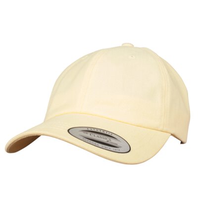 Flexfit - Peached Cotton Twill Dad Cap - yellow - one size