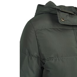 Urban Classics - TB1756 - Ladies Hooded Puffer Jacket - darkolive M