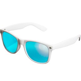 Sonnenbrille - Likoma - Mirror - white/blue