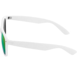 Sonnenbrille - Likoma - Mirror - white/green