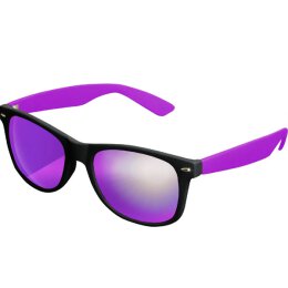Sonnenbrille - Likoma - Mirror - black/purple/purple